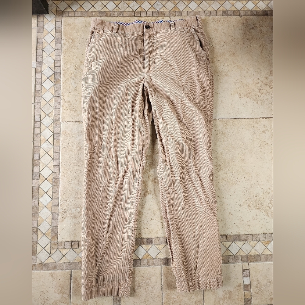 Brooks Brothers Men's Corduroy Pants in Tan
